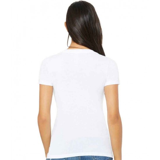 Women's Jersey Deep V Neck T-Shirt