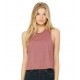 Women's Racer Back Cropped Tank Top