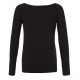 Women's Tri-Blend Sponge Fleece Wide Neck Sweatshirt