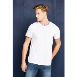 Men's Fashion Fit Tipped T-Shirt