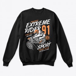 Extreme Rider 91 Printed Graphic Sweatshirt